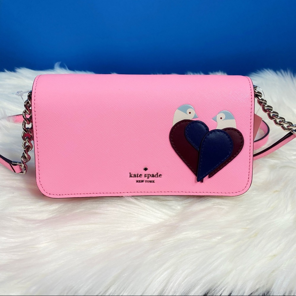 NWT Kate Spade Love Bird Crossbody Clutch